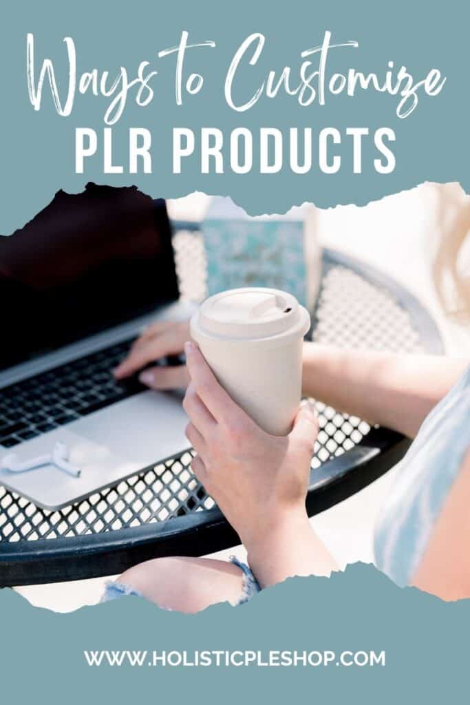 Pinterest Customize PLR Content