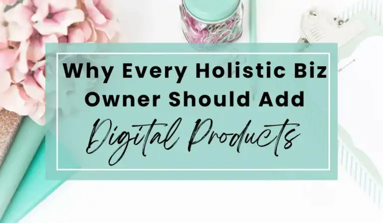 White desktop with pink flowers and teal office items