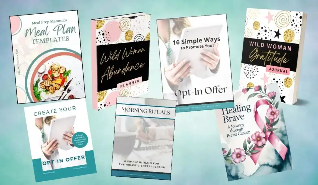 Examples of soulful brand designs for opt-in offers