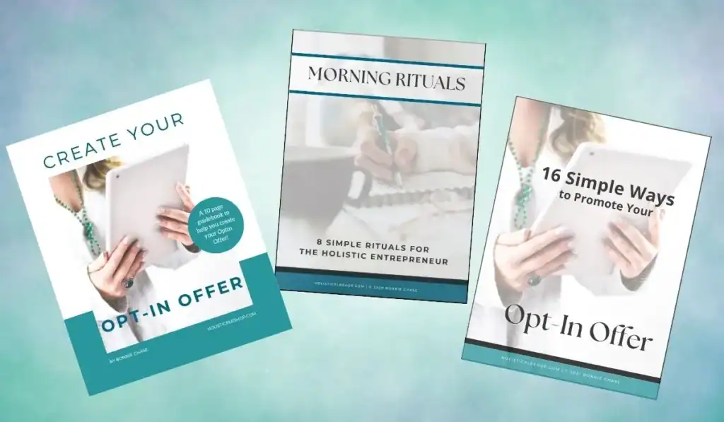 Examples of holistic optin ebooks
