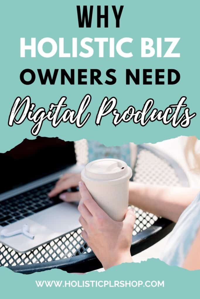 Pinterest Pin Holistic Biz Owners need holistic digital products