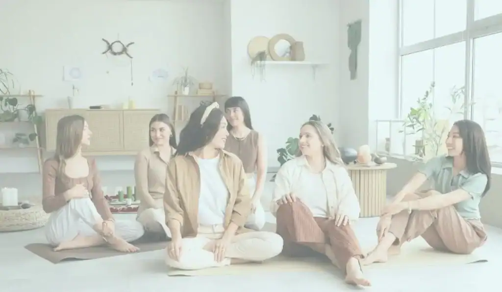 Women in a membership club